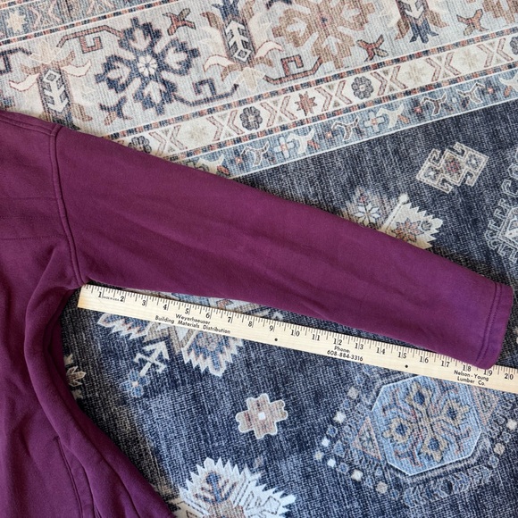 Columbia Benton Springs Purple Full Zip Fleece Sweater Jacket Women’s Size Small - Picture 15 of 15